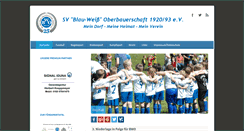 Desktop Screenshot of blau-weiss-oberbauerschaft.de